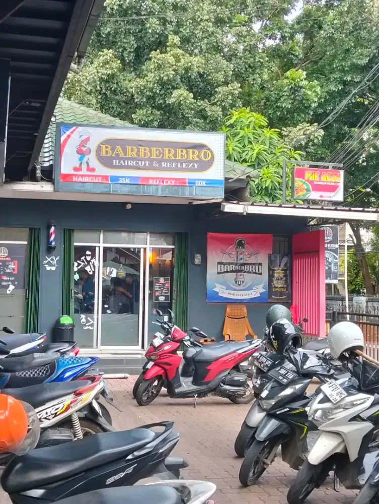 Hand Over Usaha Barbershop