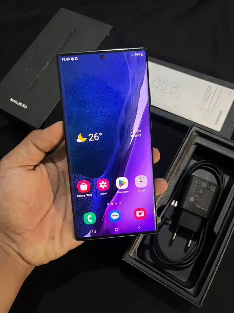 Samsung Note 20 Ultra 256gb resmi sein