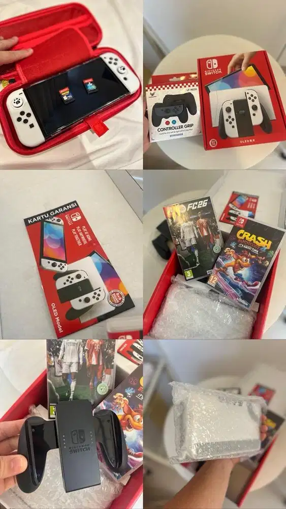 WTS NINTENDO SWITCH OLED (JARANG PAKAI)