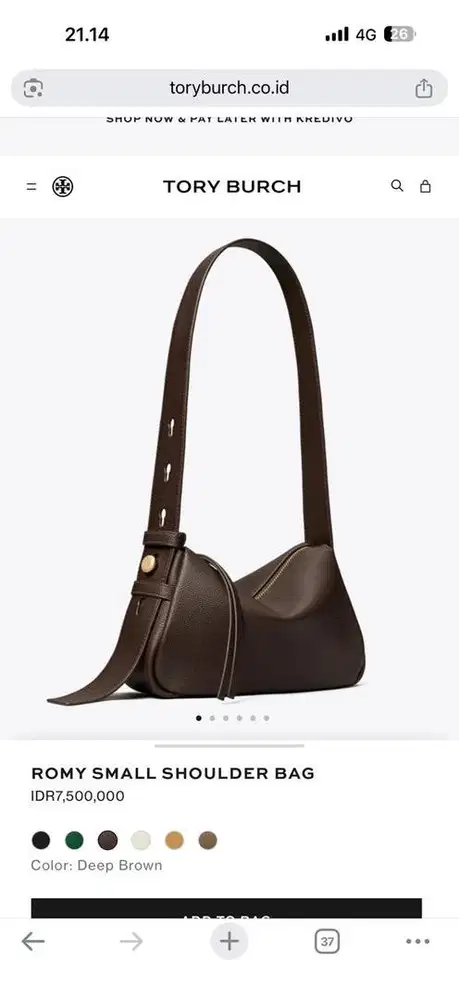 TAS WANITA TORY BURCH ORIGINAL Model terbaru