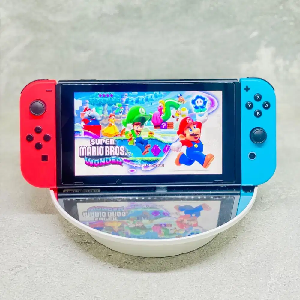 NINTENDO SWITCH V2 256GB SANDISK ULTRA FULL GAMES MULUS SEGEL