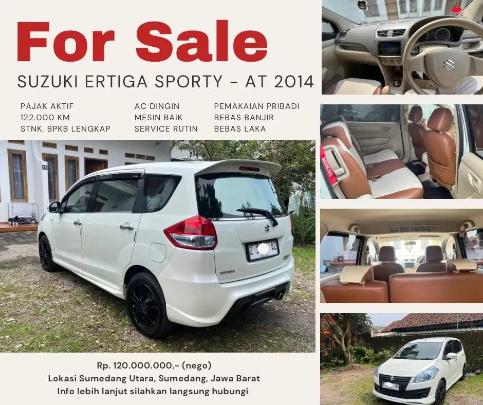 Suzuki Ertiga Sporty AT 2014
