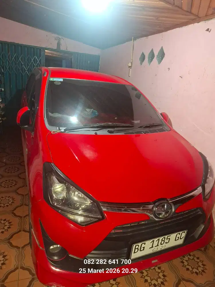 Mobil dijual agya 2019. Mobil sehat. Pajak maret 2027