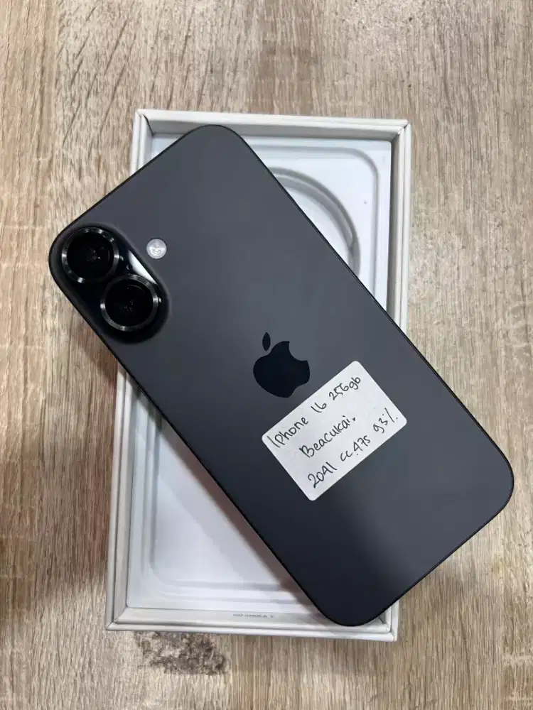 iPhone 16 256 beacukai