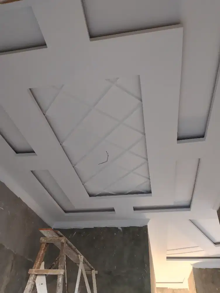 Terima jasa pemasangan plafond gypsum dan PVC, siap survey kapan pun