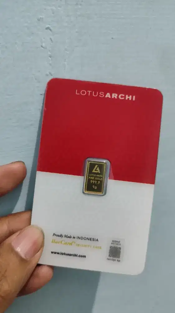 Gold 1gr lotus archi