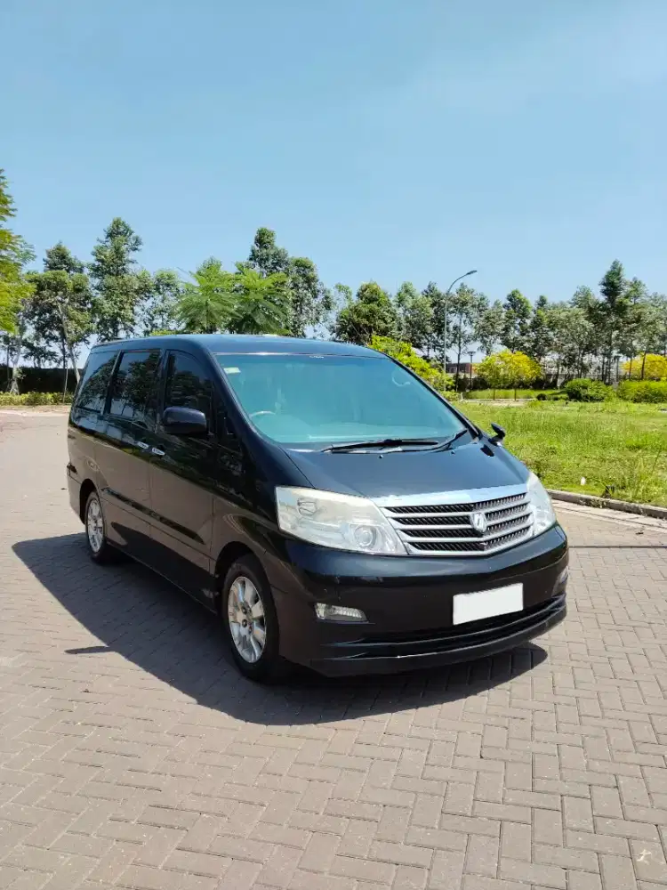 Toyota Alphard 3.0 V6 CBU JPN 2008 NIK 2007 Elgrand Serena Biante