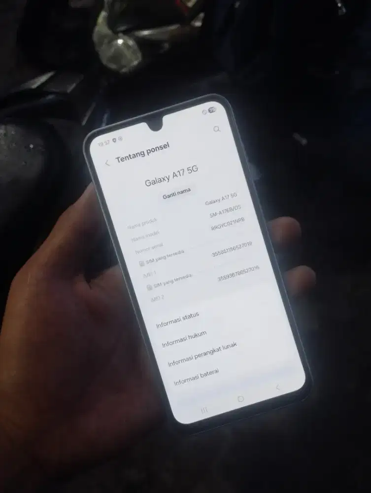 JUAL SAMMMSUNG A17 5G 8/256 SUPER DUPER MULUSS