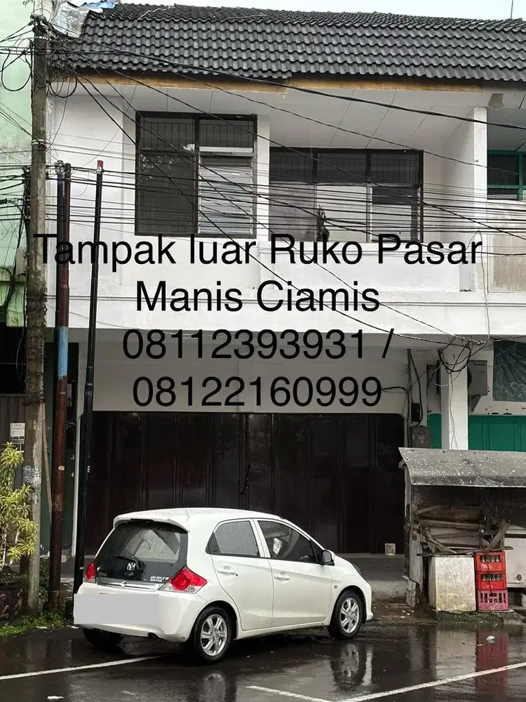 Ruko Pasar Manis Ciamis 2 lantai
