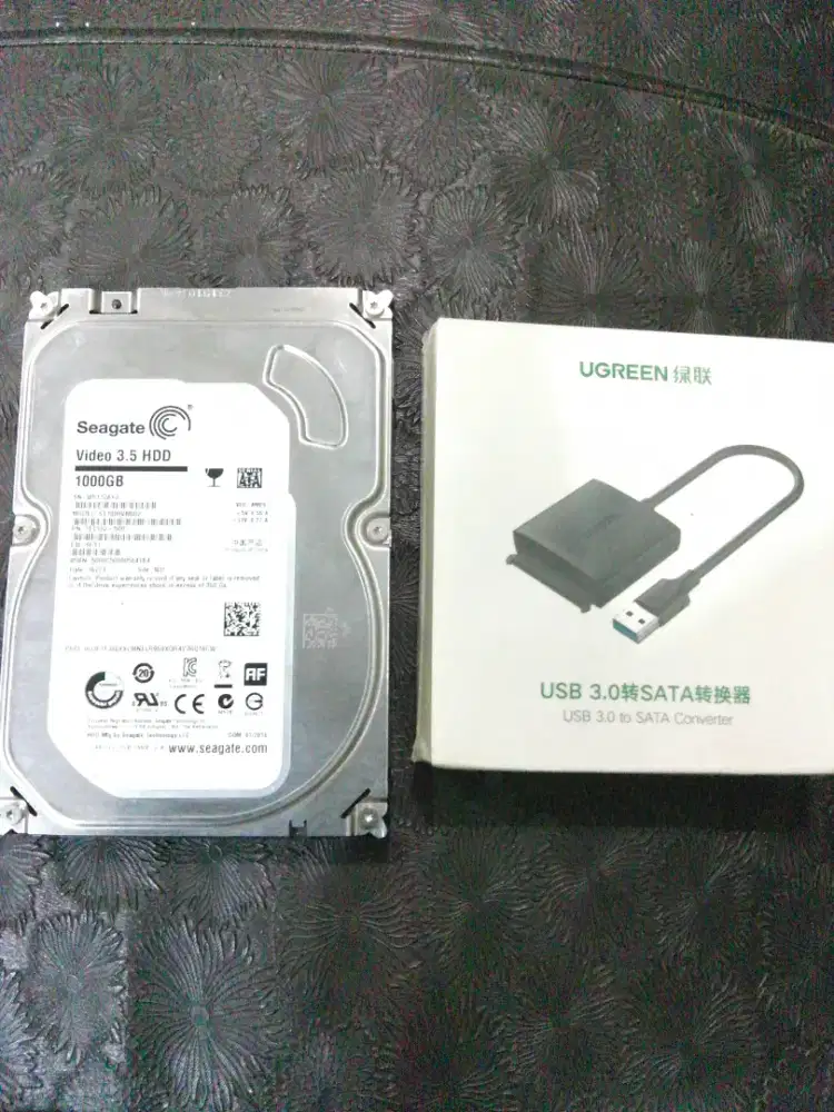 HDD SEAGATE 1TB (free usb 3.0 converter)new