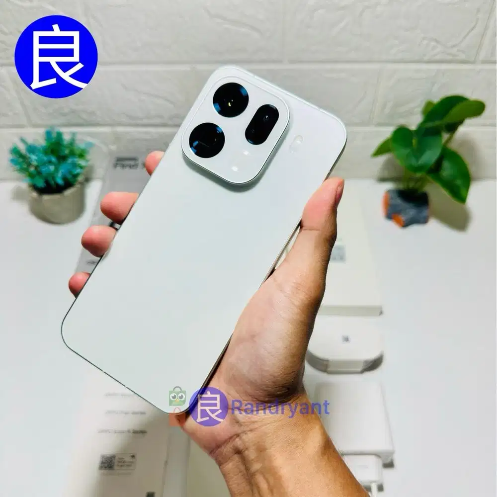 Oppo Find X9 Pro 16/512GB Silk White Garansi Resmi Indo Fullset Ori