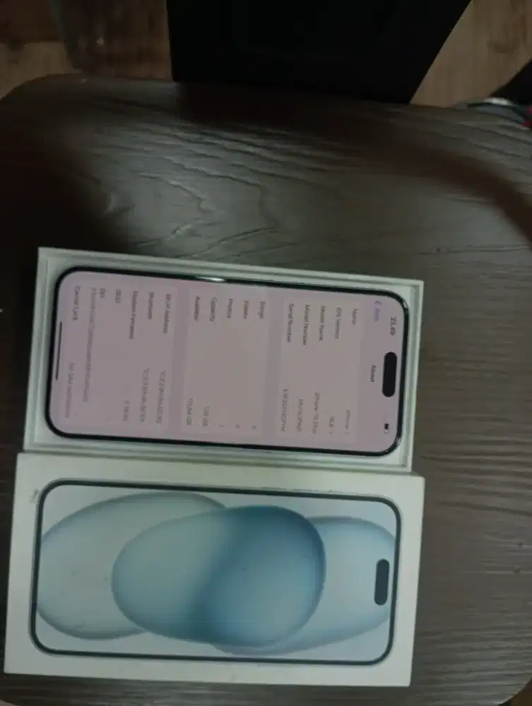 iPhone 15 Plus 128Gb iBox Normal Fullset