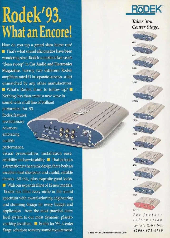 Amplifire Rodek 225i 50watt