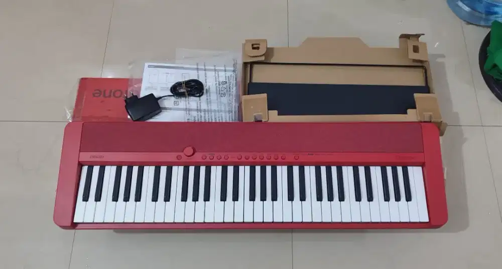 Casio CTS1 merah lengkap mulus