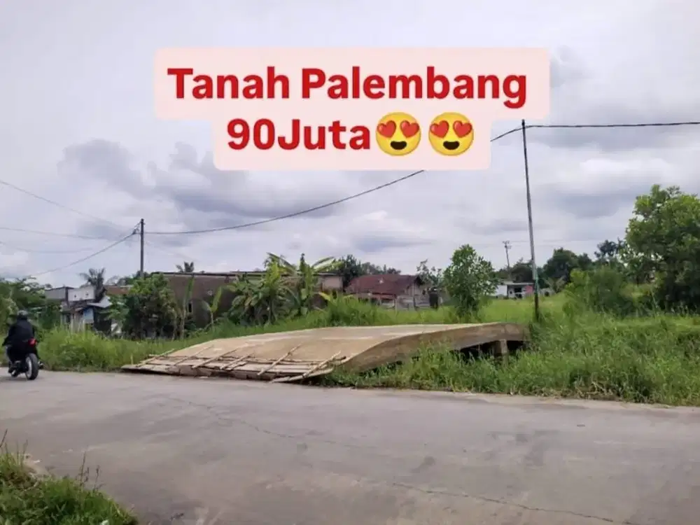 Dijual Tanah Sekojo JL IRIGASI DEKAT pt pUSRI pALEMBANG