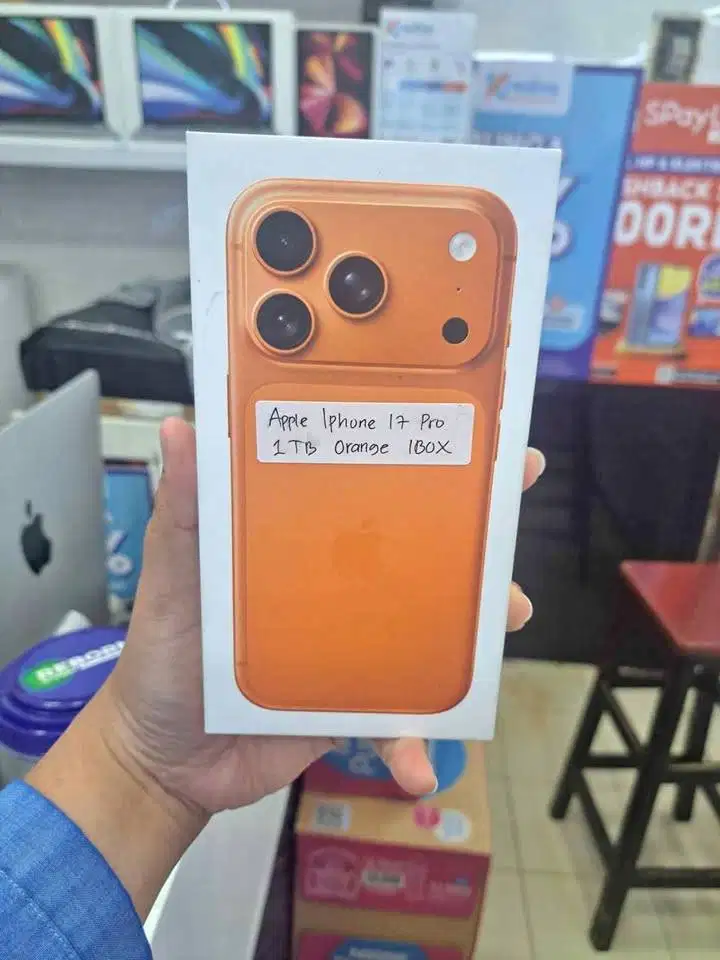 IPhone 17 Pro 1TB Cosmic Orange New Segel Garansi Resmi IBox