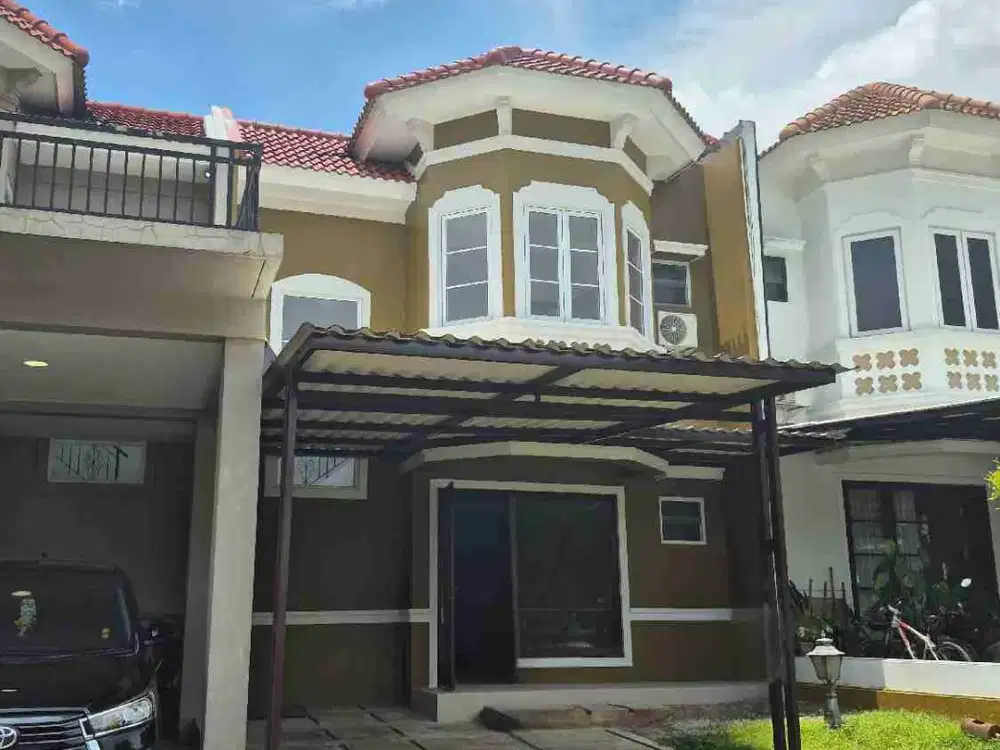 Disewakan Rumah Rapi Kamar 4 di De Latinos BSD