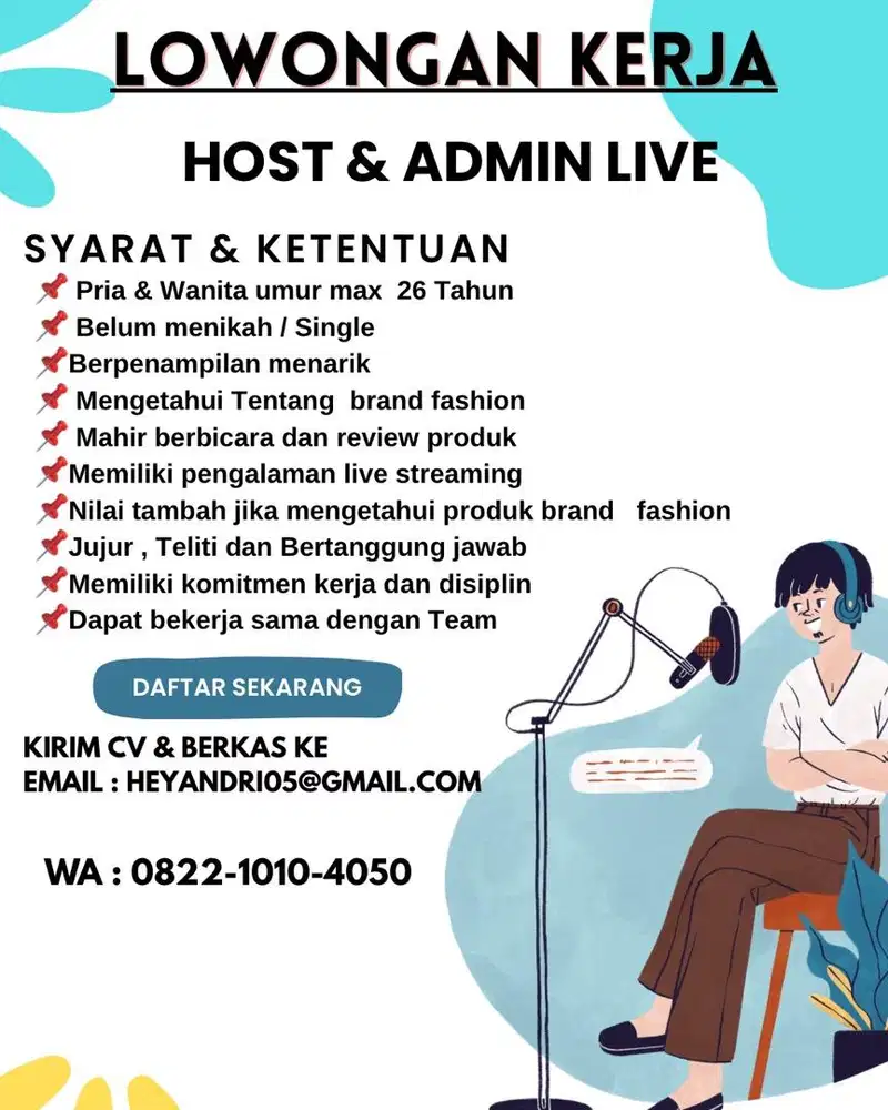 LOKER HOST LIVE & ADMIN LIVE