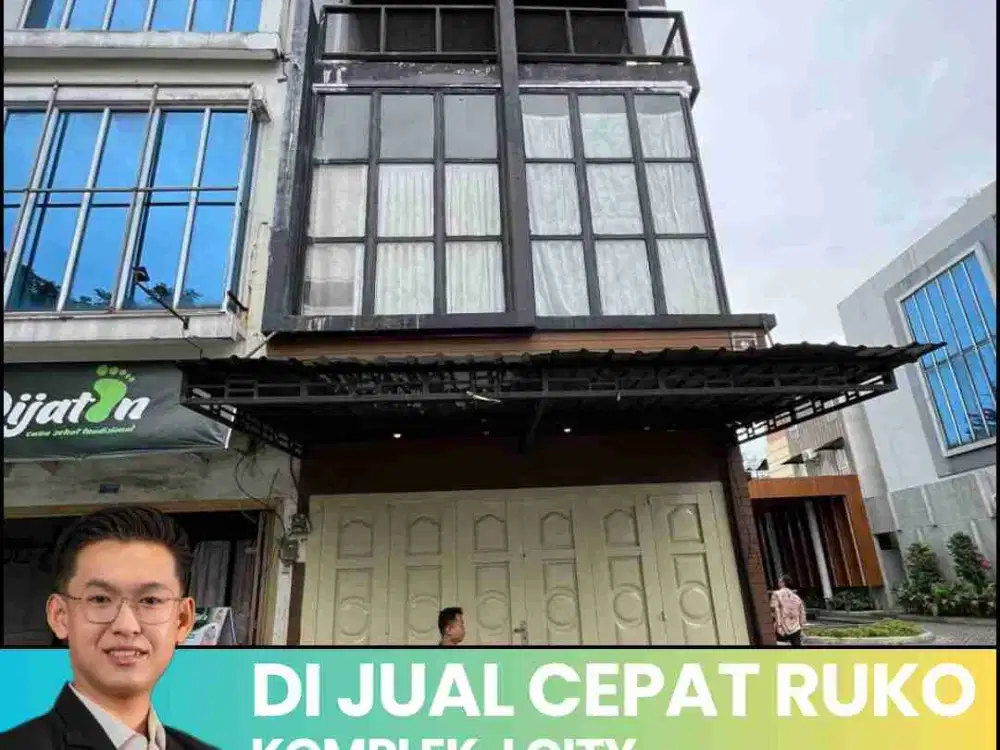 DIJUAL RUKO COCOK UNTUK USAHA DI KOMPLEK J CITY, KARYA WISATA, MEDAN JOHOR