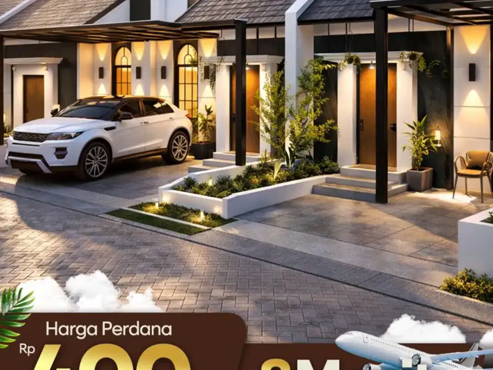 OPEN NUP Dijual Rumah NEW CLUSTER Dekat Bandara Juanda Di Perumahan WARU SIDOARJO