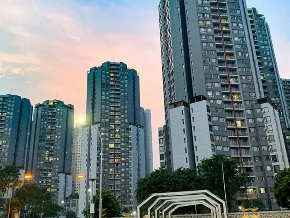 Apartemen Baru Renov 2 Kamar Tidur Taman Rasuna Kuningan Jakarta Selatan