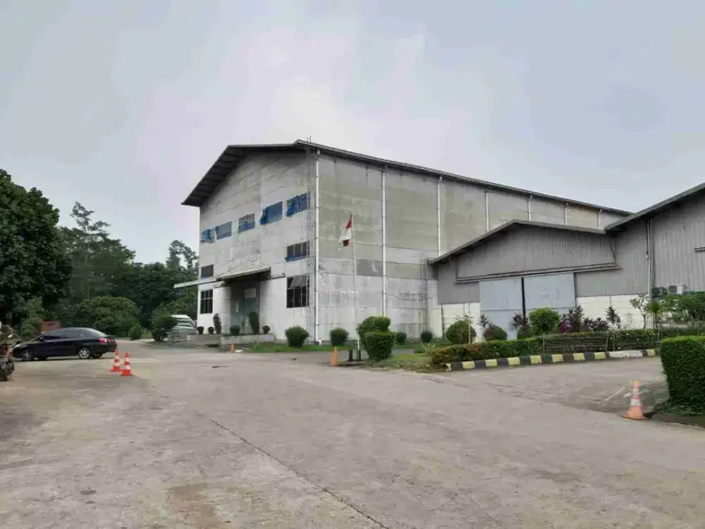 gudang bagus siap pakai dekat tol di narogong, cileungsi, bogor