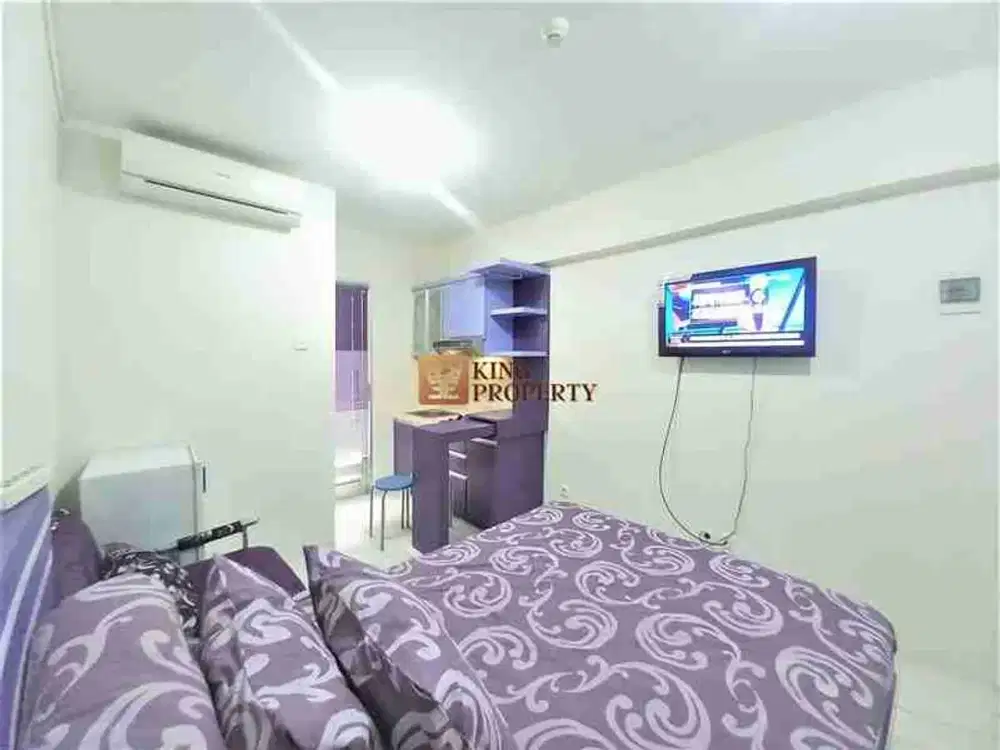 Praktis Banget! Studio 21M2 Disewa Furnished, Akses Langsung ke Mall Baywalk Apartemen Green Bay Pluit Greenbay