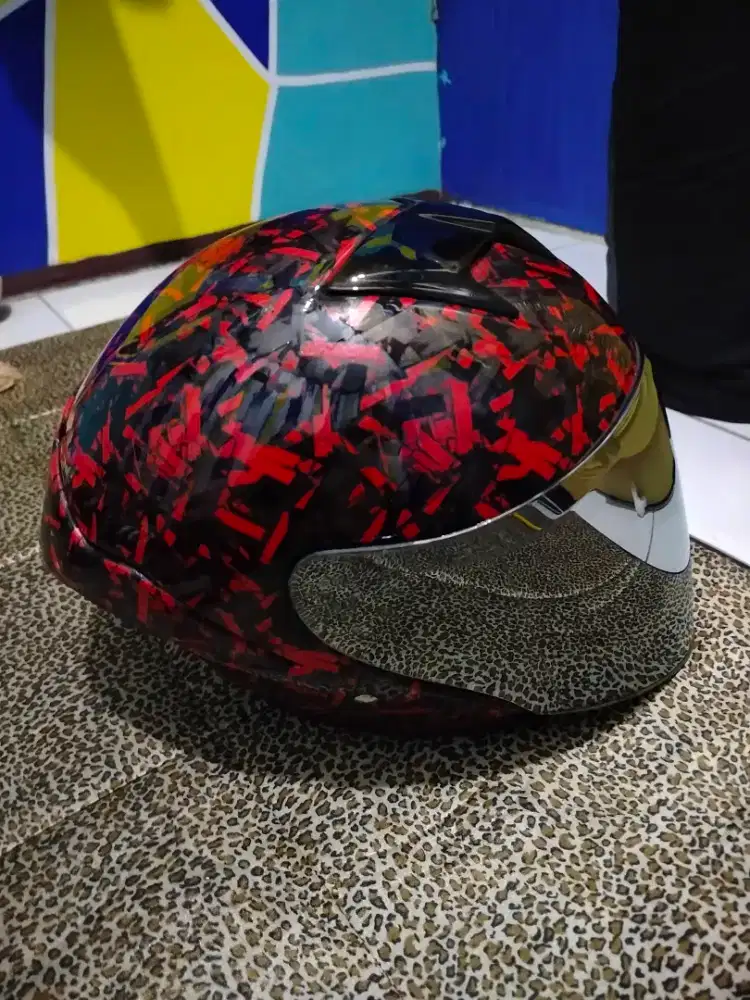 jual helm Jitsu carbon baru