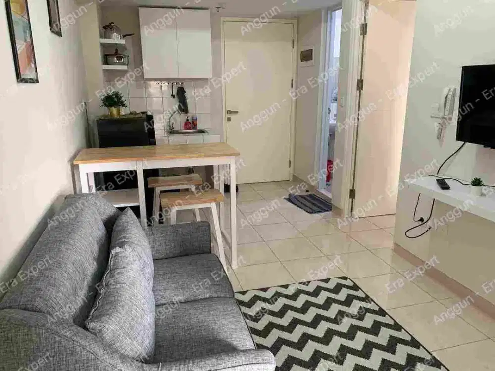 Dijual/Disewakan Type 2Br Basela Tower Lt.21 Full Furnished Apt. Springlake Summarecon Bekasi