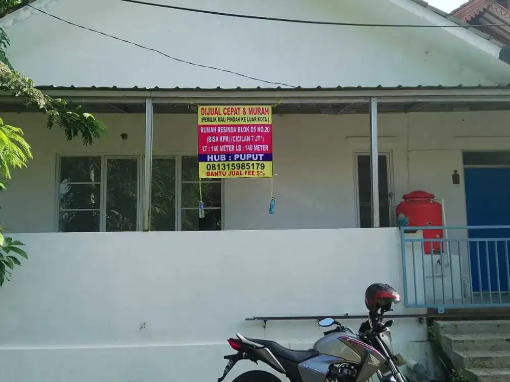 RUMAH RESINDA HARGA MURAH FANTASTIS