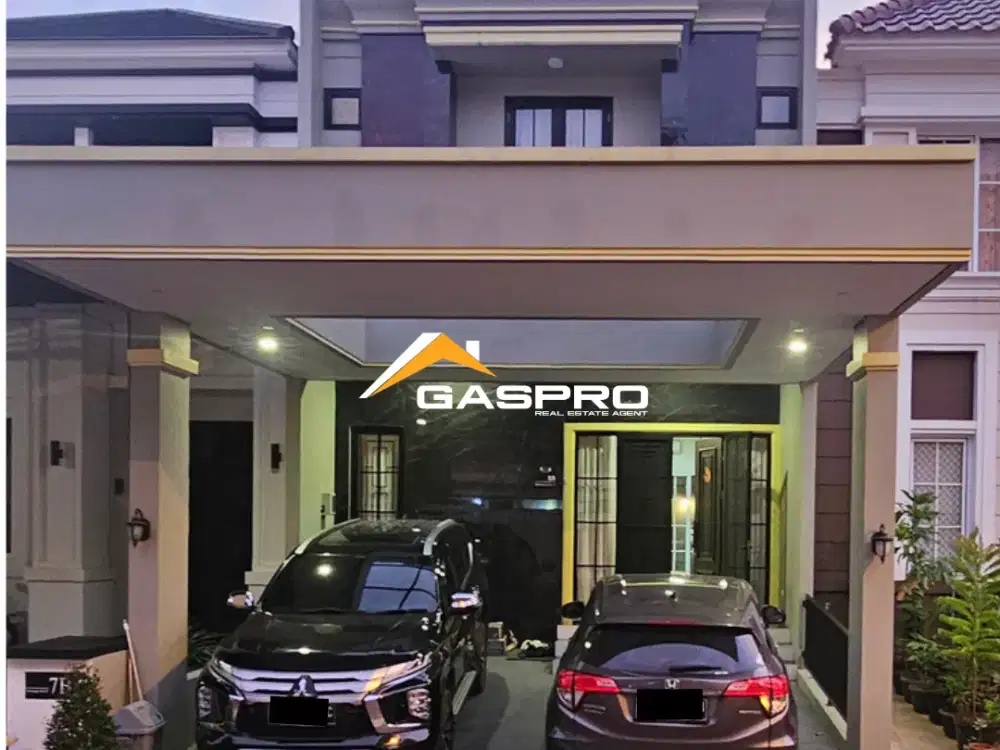 DIJUAL RUMAH BRAND NEW BANGUNAN MANDIRI 3LANTAI DI CLUSTER MENAGGIO VILLAGE GADING SERPONG