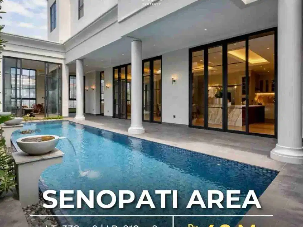 BRAND NEW HOUSE
FULLY FURNISHED SENOPATI AREA JAKARTA SELATAN