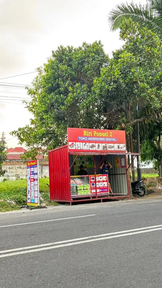 Jual kontener, steling, rak, rangka spanduk