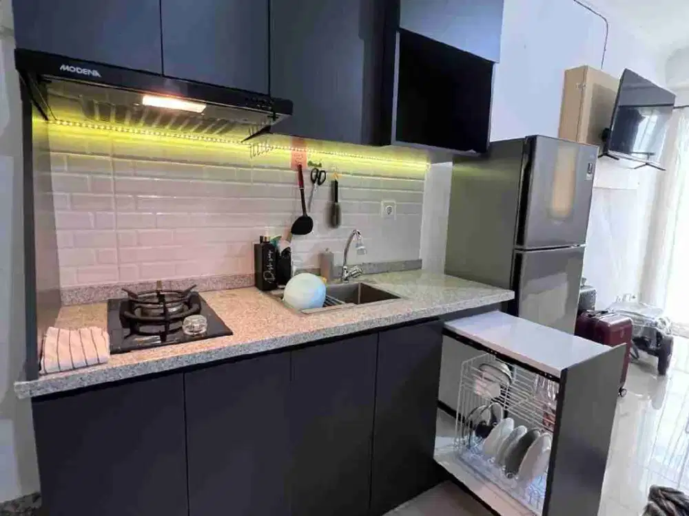 Di sewakan studio besar full furnished signature park grande luas 30