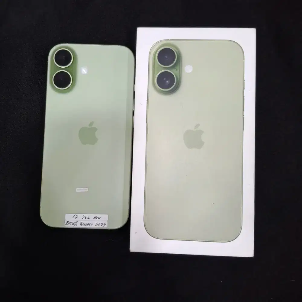 iPhone 17 256gb Sage, On maret 2026 Free adapter