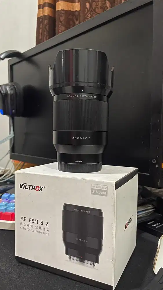 Lensa Viltrox 85mm F1.8 For Nikon Z mount