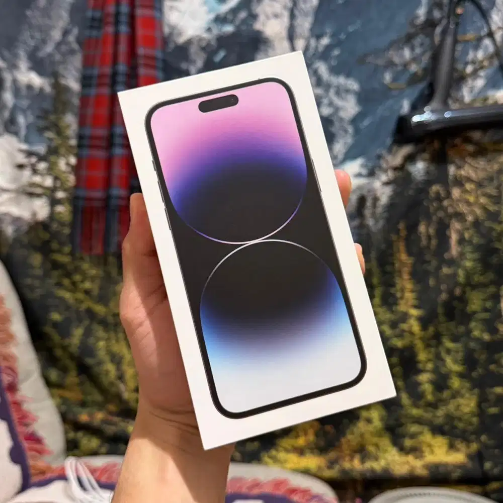 iPhone 14 Pro Max 128GB iBox Resmi Purple (pemakaian pribadi)