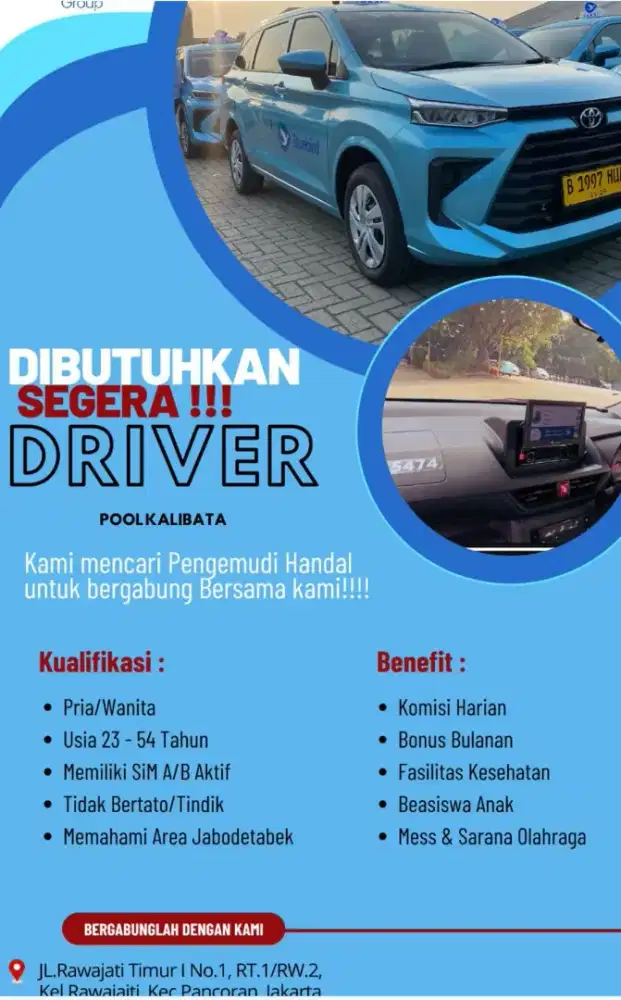 LOWONGAN DRIVER