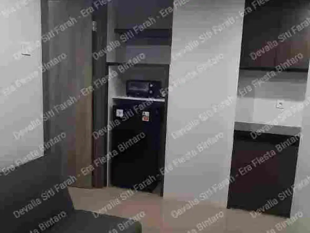 DIJUAL/DISEWAKAN APARTMENT 1 BR, BINTARO, DEKAT KAMPUS UIN&UPJ, ST. KERETA, AKSES MUDAH.