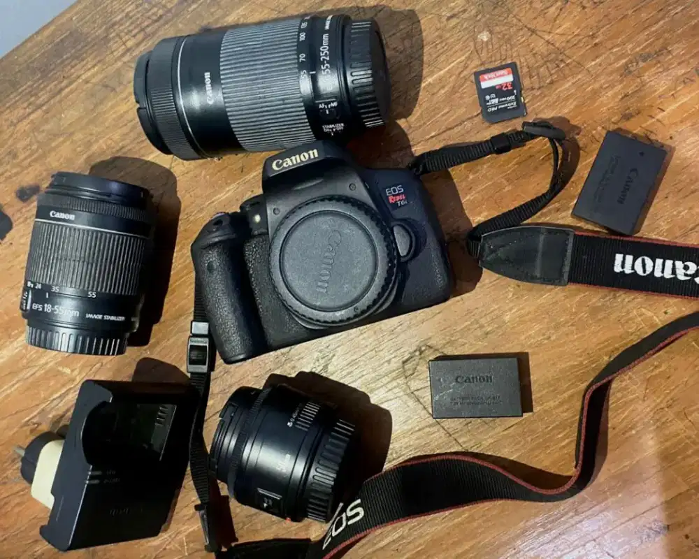 DI JUAL KAMERA CANON REBEL T6i / 750D