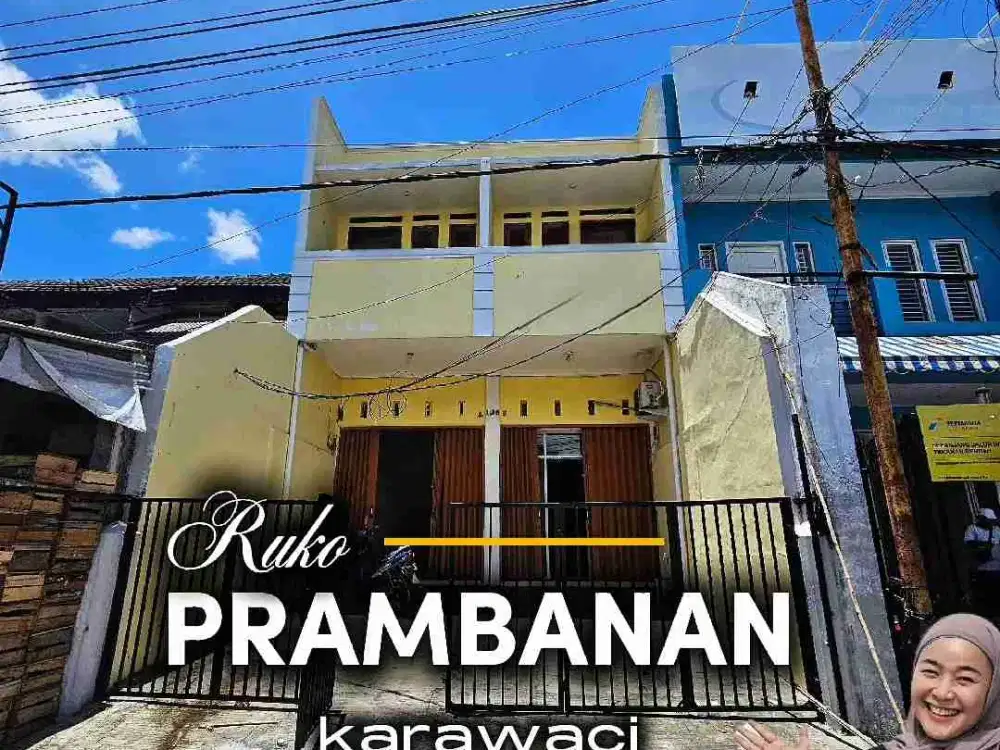 Disewakan 2 lantai ruko di perum karawaci tangerang