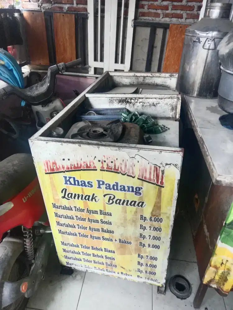 Dijual gerobak bekas