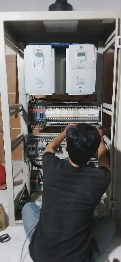 pembuatan panel control wtp