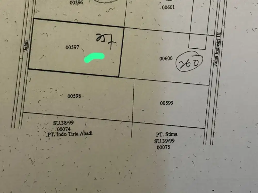 Kavling siap bangun @ Kawasan Industri Jatake