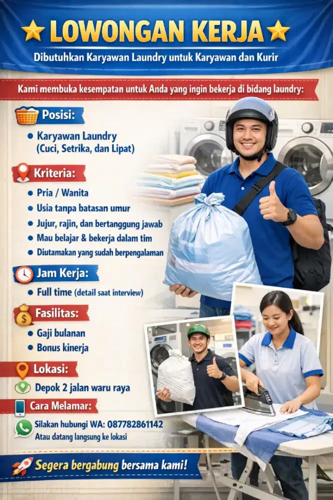 Karyawan Laundry