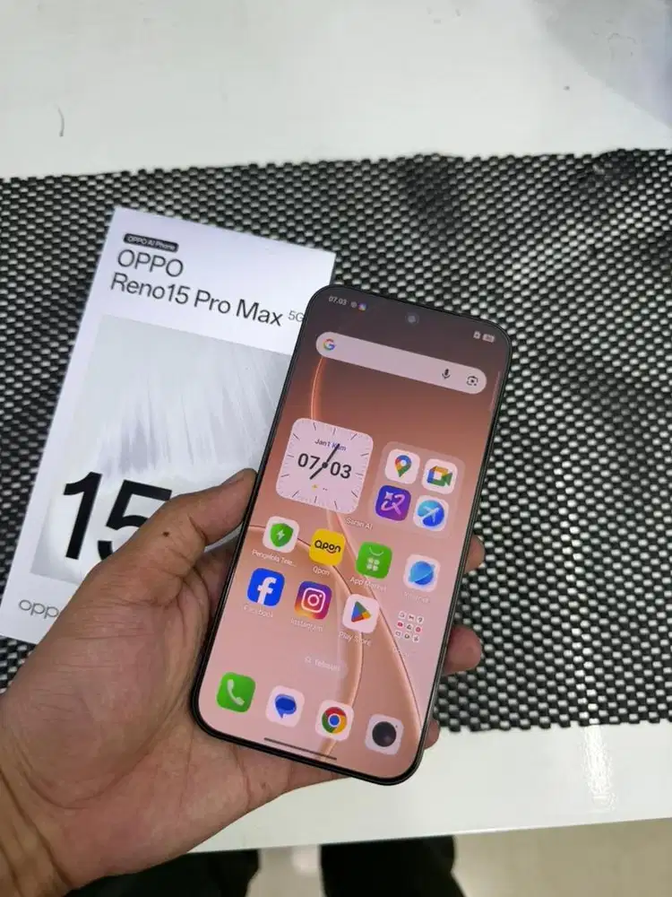 Second Oppo 15 Promax 12/512Gb Fullset Original