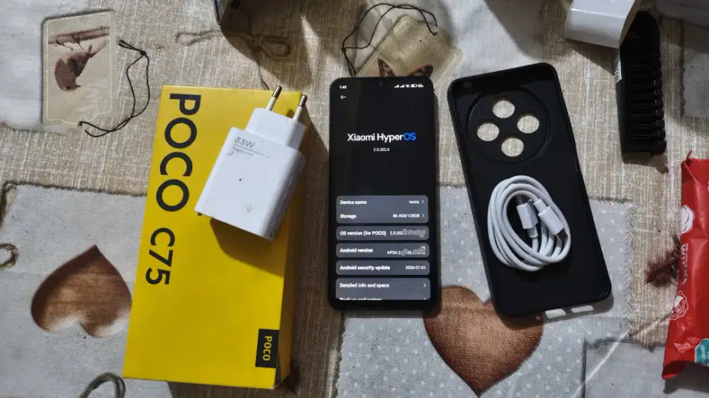 poco c75 6/128gb mulus normal