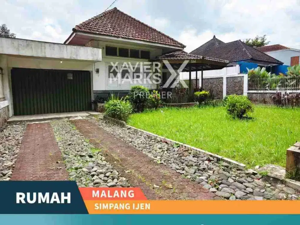 Dijual / Disewakan Rumah Vintage Di Jln Simpang Ijen, Temgah Kota Malang