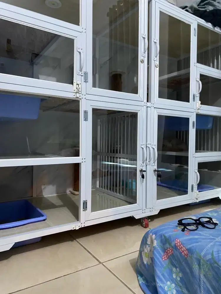 Kandang Kucing Aluminium