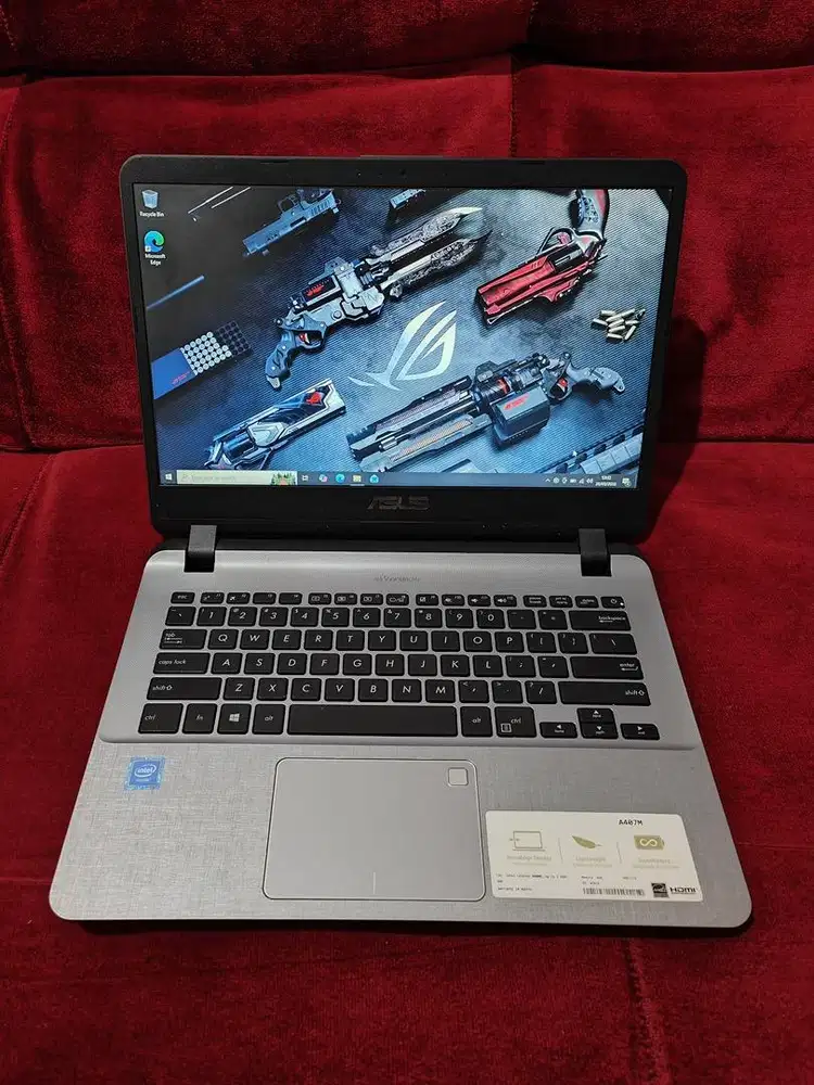 Laptop Asus Kekinian A407M Intel N4000/4GB/1TB/Layar 14/Normal